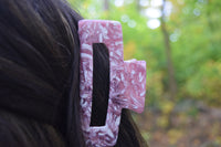 hair clip White-Violet