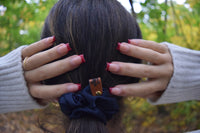 Scrunchie Navy Blue