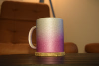 Tasse Silber-Pink